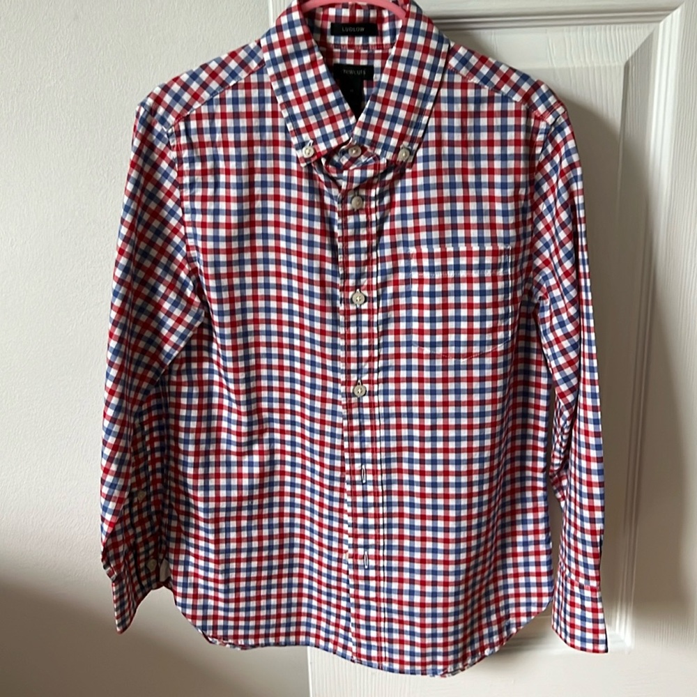 Jcrew boys button down size 8